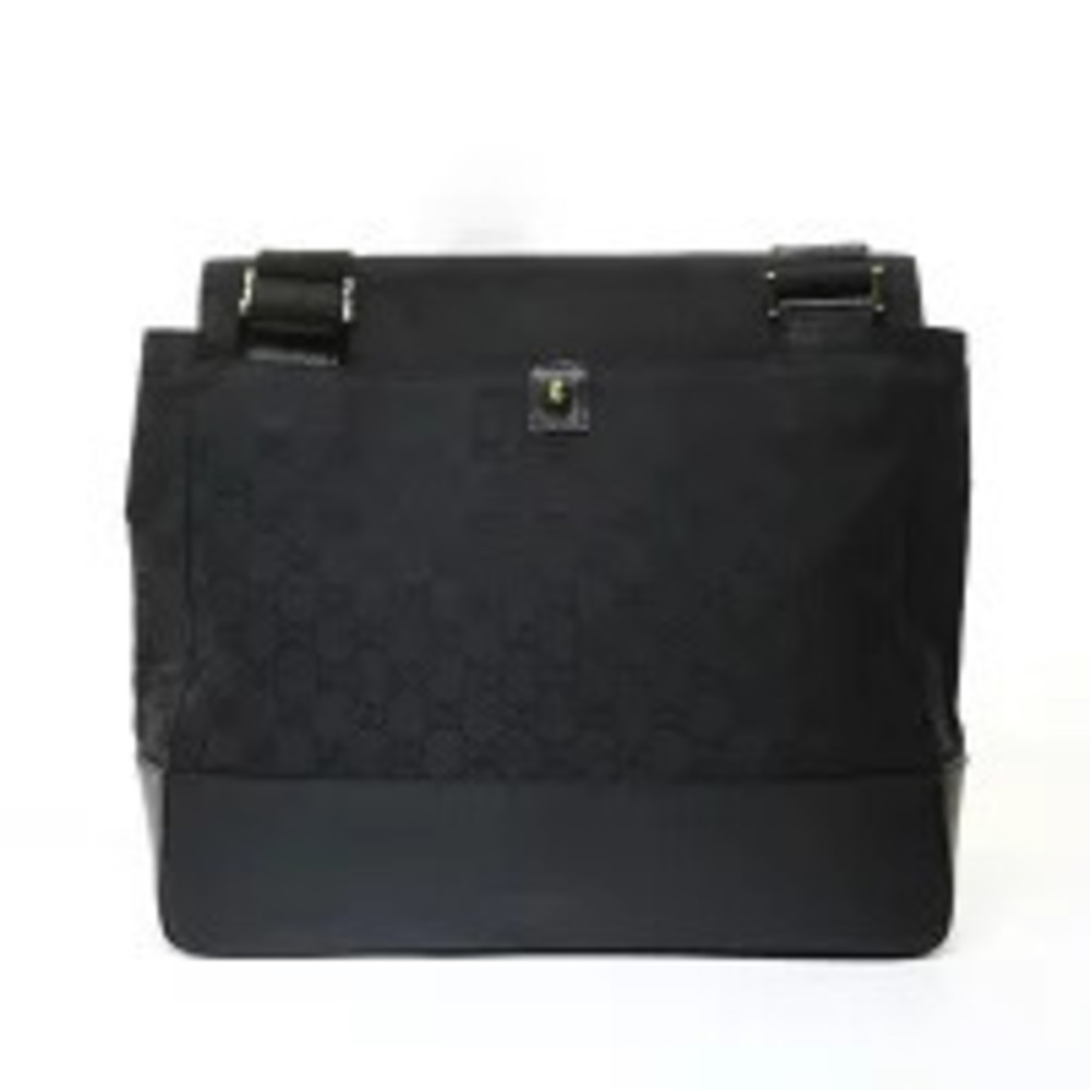 Gucci GG Canvas Shoulder Bag Black